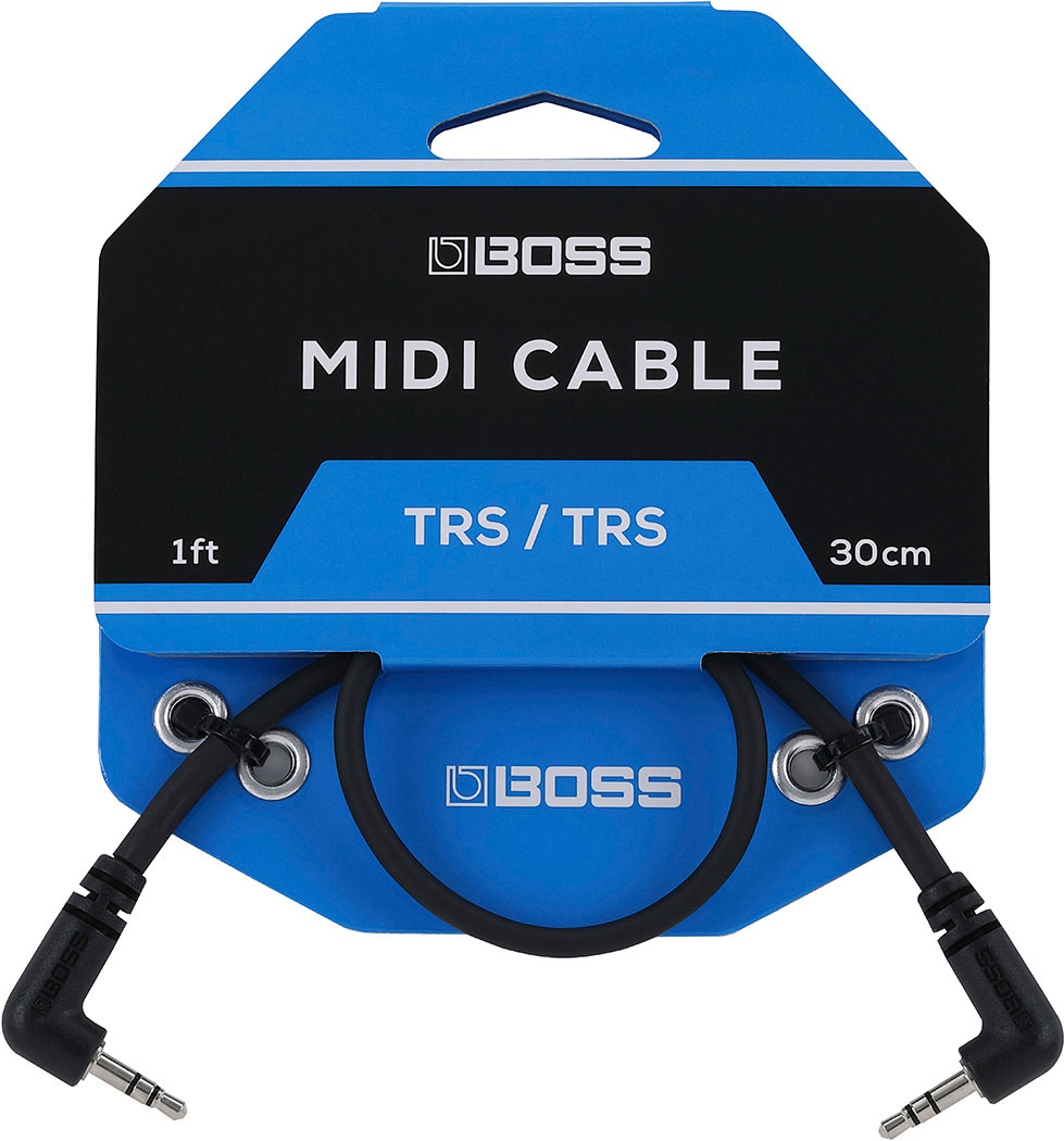 BOSS BCC-1-3535 Cabo MIDI Mini-jack TRS stereo 30cm Envio em 24H